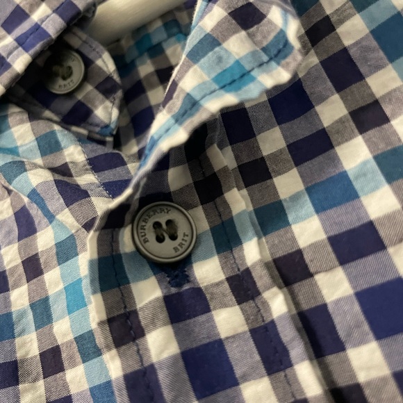 Burberry Short Sleeve Button Down Shirt - Size S - Picture 4 of 5